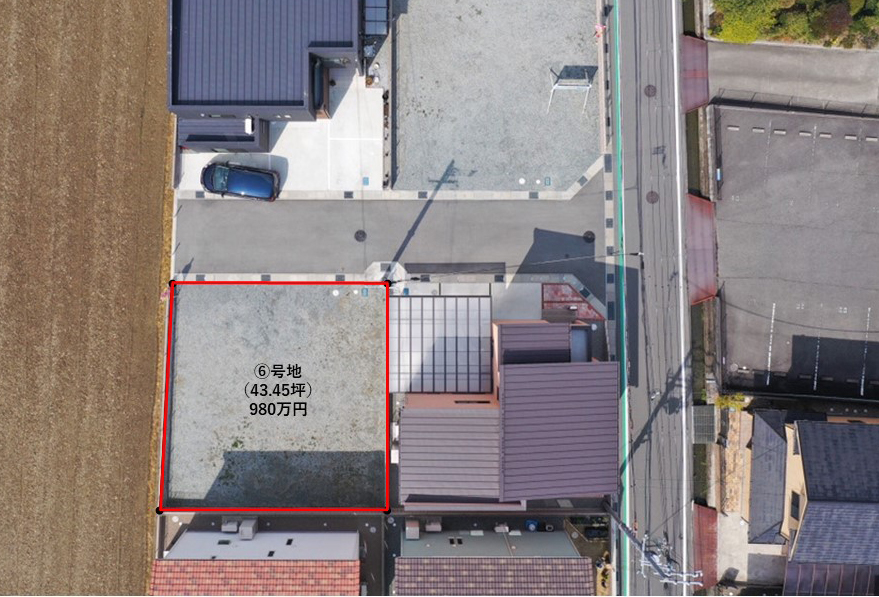 ハミングタウン立岡分譲地Ⅰ 6号地